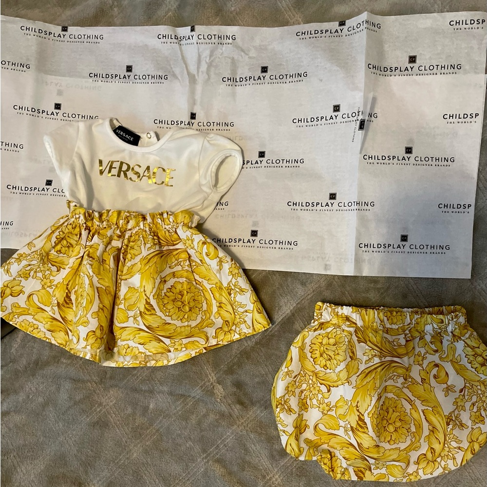 Versace Dress (0-3mths)